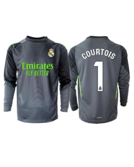 Billige Fotballdrakt Real Madrid Thibaut Courtois #1 Keeper Replika Tredjedrakt 2025-26 Langermet Billige Fotballdrakt Real Madrid Thibaut Courtois #1 Keeper Replika Tredjedrakt 2025-26 Langermet